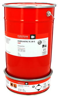 EUROLASTIC TC 30 G rail grau